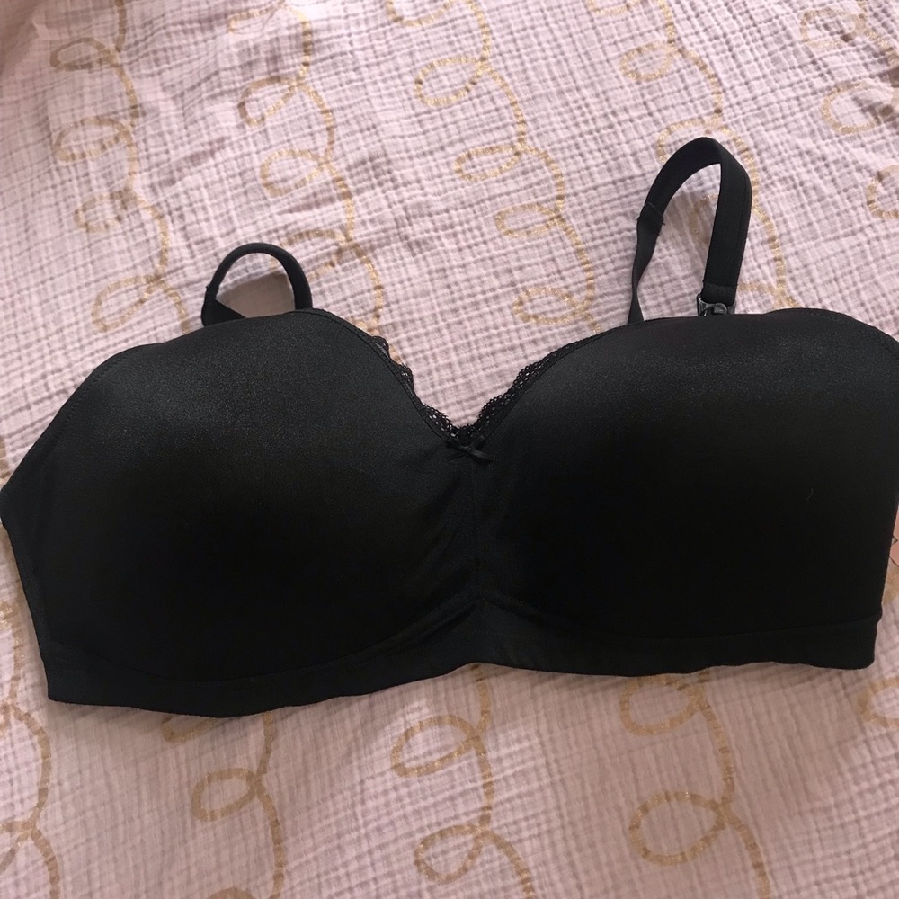Black Nursing bra by La Lethe League